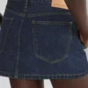 Denim Forum La falda micro de denim Gisele
