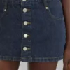 Denim Forum La falda micro de denim Gisele