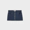 Denim Forum La falda micro de denim Gisele