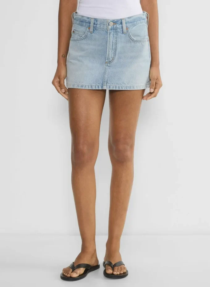 Denim Forum La falda vaquera micro vintage de los 90 Denim Forum La falda vaquera micro vintage de los 90