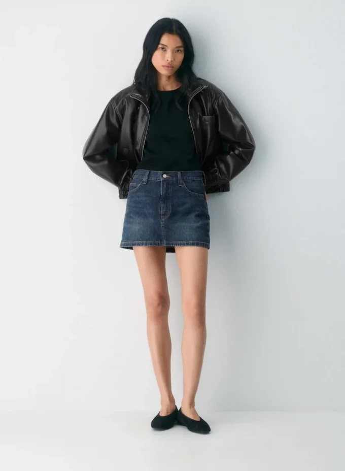 Denim Forum La falda vaquera Ricci de los años 90