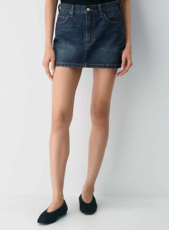 Denim Forum La falda vaquera Ricci de los años 90