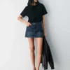 Denim Forum La falda vaquera Ricci de los años 90