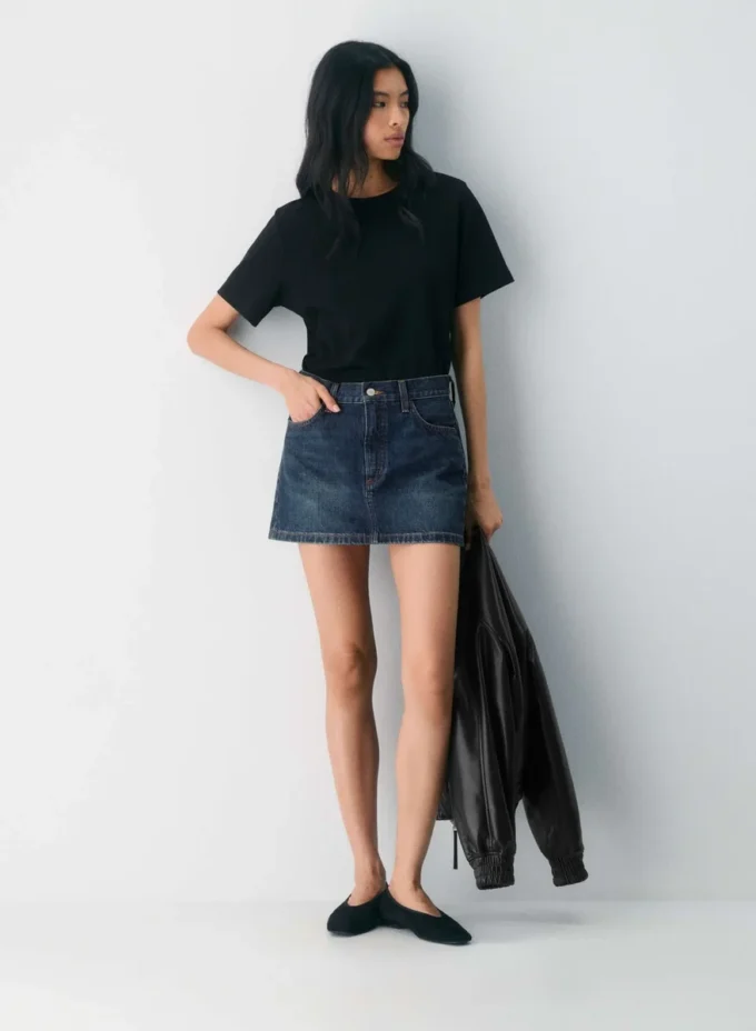 Denim Forum La falda vaquera Ricci de los años 90