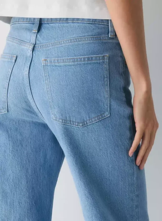 Denim Forum Lana Mid-rise Wide Jean Denim Forum Lana Mid-rise Wide Jean