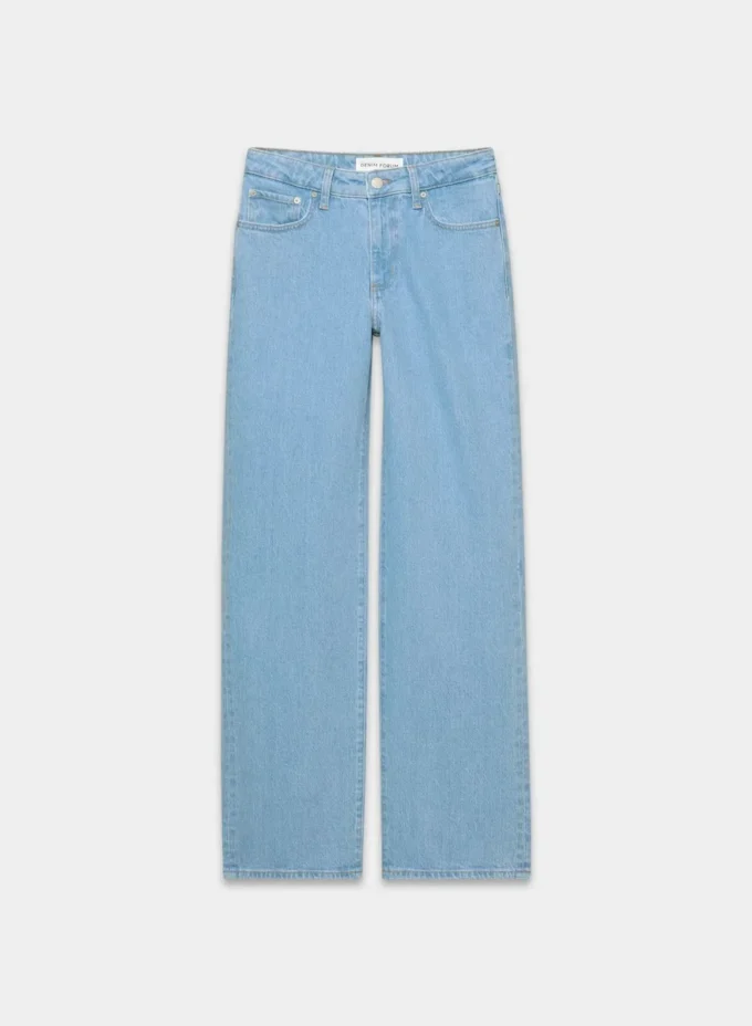 Denim Forum Lana Mid-rise Wide Jean Denim Forum Lana Mid-rise Wide Jean