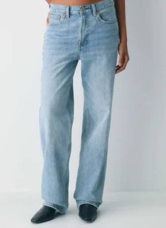Denim Forum Los años 90 Iggy Vaqueros holgados de talle bajo