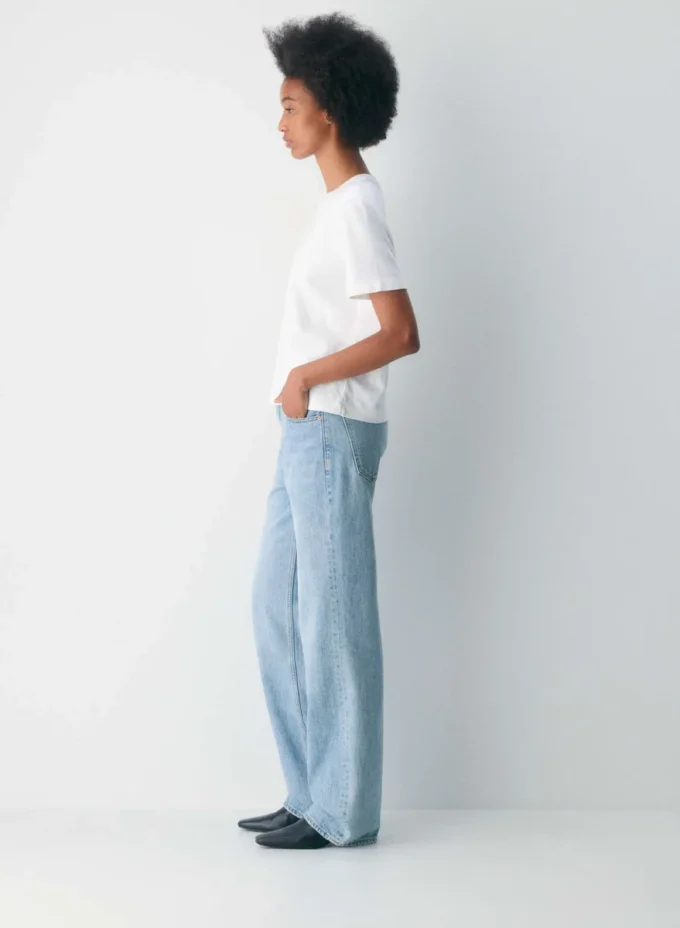 Denim Forum Los años 90 Iggy Vaqueros holgados de talle bajo Denim Forum Los años 90 Iggy Vaqueros holgados de talle bajo