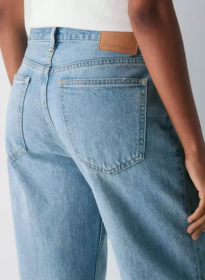Denim Forum Los años 90 Iggy Vaqueros holgados de talle bajo Denim Forum Los años 90 Iggy Vaqueros holgados de talle bajo