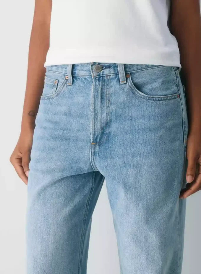 Denim Forum Los años 90 Iggy Vaqueros holgados de talle bajo Denim Forum Los años 90 Iggy Vaqueros holgados de talle bajo