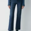 Denim Forum Los vaqueros Chloe de talle alto y corte acampanado Denim Forum Los vaqueros Chloe de talle alto y corte acampanado