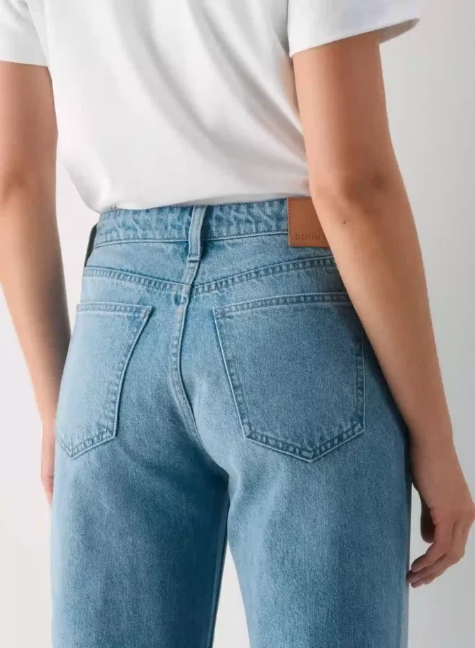 Denim Forum Los vaqueros holgados de talle bajo y corte curvilíneo Iggy Denim Forum Los vaqueros holgados de talle bajo y corte curvilíneo Iggy