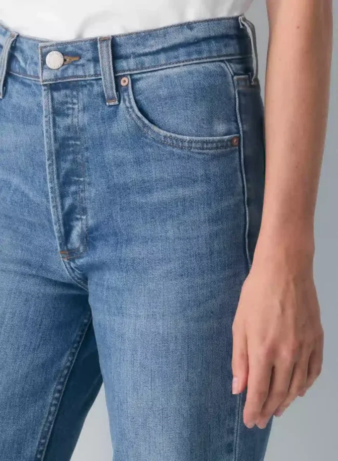 Denim Forum Los vaqueros rectos de talle alto Arlo Denim Forum Los vaqueros rectos de talle alto Arlo