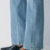 Denim Forum Los vaqueros slim bootcut de talle alto Nina de los años 90 Denim Forum Los vaqueros slim bootcut de talle alto Nina de los años 90