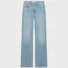 Denim Forum Los vaqueros slim bootcut de talle alto Nina de los años 90 Denim Forum Los vaqueros slim bootcut de talle alto Nina de los años 90