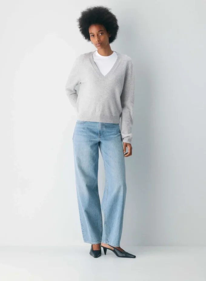 Denim Forum Los vaqueros vintage de los 90, de talle bajo y corte acampanado Denim Forum Los vaqueros vintage de los 90, de talle bajo y corte acampanado