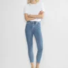 Denim Forum Nyla Vaqueros pitillo de talle alto Denim Forum Nyla Vaqueros pitillo de talle alto