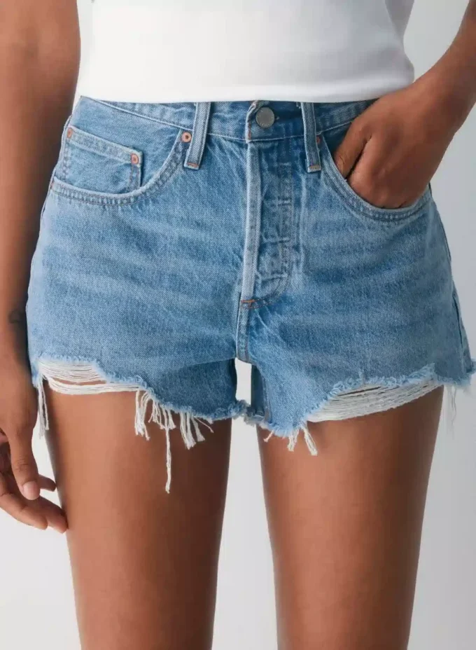 Denim Forum Pantalones cortos vaqueros vintage de los 90 Denim Forum Pantalones cortos vaqueros vintage de los 90