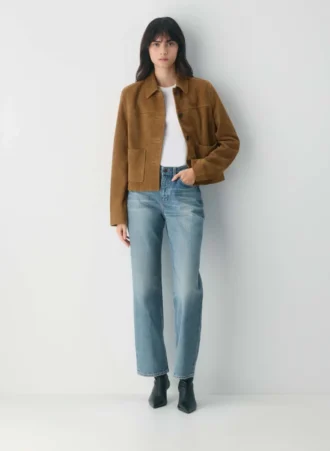 Denim Forum Sadie Relaxed Mid-rise Straight Jean Denim Forum Sadie Relaxed Mid-rise Straight Jean