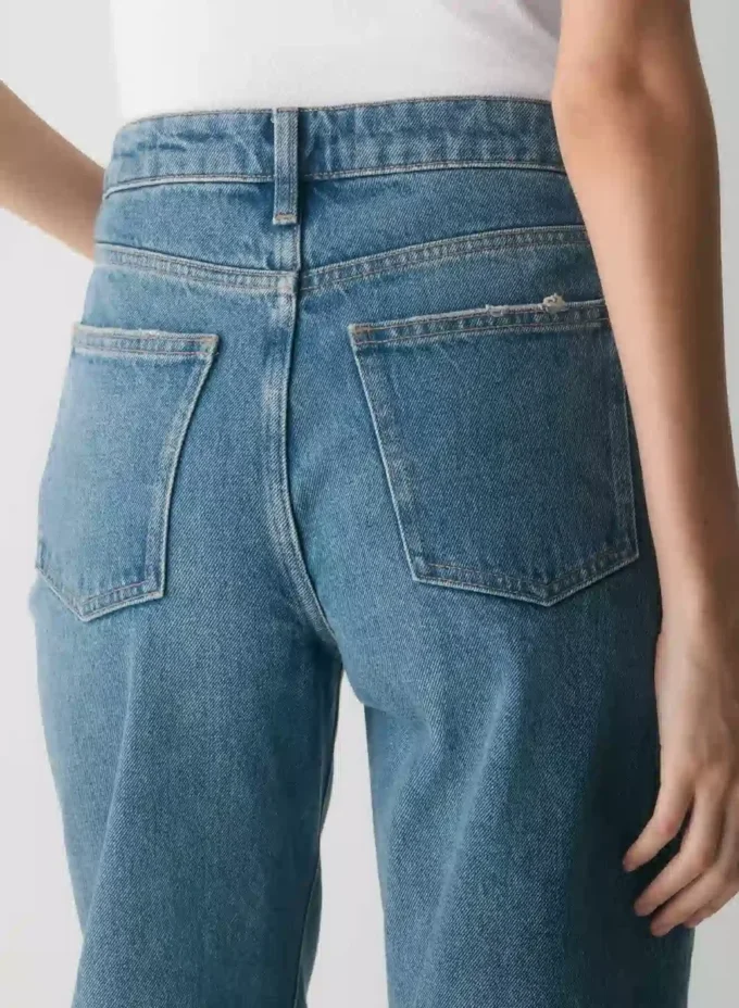 Denim Forum Sadie Relaxed Mid-rise Straight Jean Denim Forum Sadie Relaxed Mid-rise Straight Jean