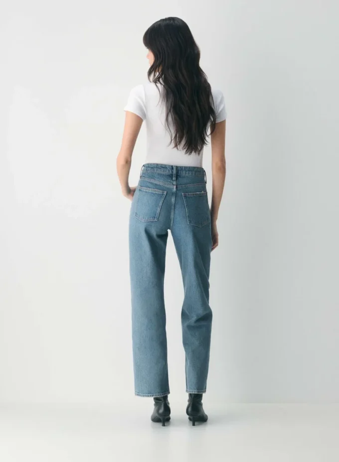 Denim Forum Sadie Relaxed Mid-rise Straight Jean Denim Forum Sadie Relaxed Mid-rise Straight Jean