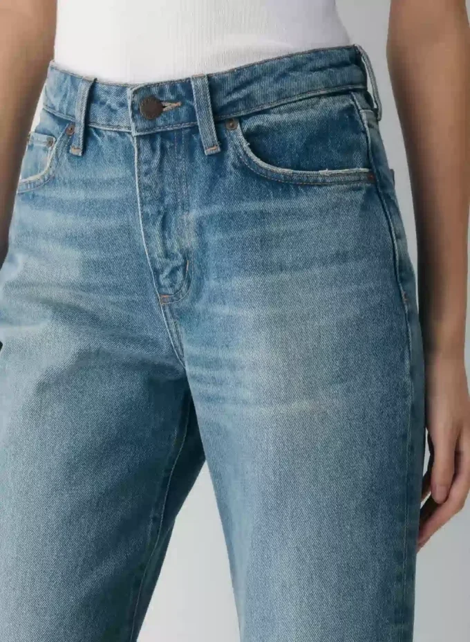 Denim Forum Sadie Relaxed Mid-rise Straight Jean Denim Forum Sadie Relaxed Mid-rise Straight Jean