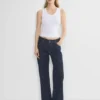Denim Forum Salma Super Lo-rise Straight Jean Denim Forum Salma Super Lo-rise Straight Jean
