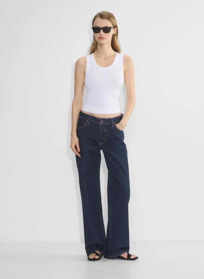 Denim Forum Salma Super Lo-rise Straight Jean Denim Forum Salma Super Lo-rise Straight Jean