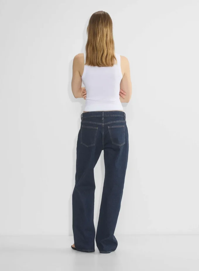 Denim Forum Salma Super Lo-rise Straight Jean Denim Forum Salma Super Lo-rise Straight Jean