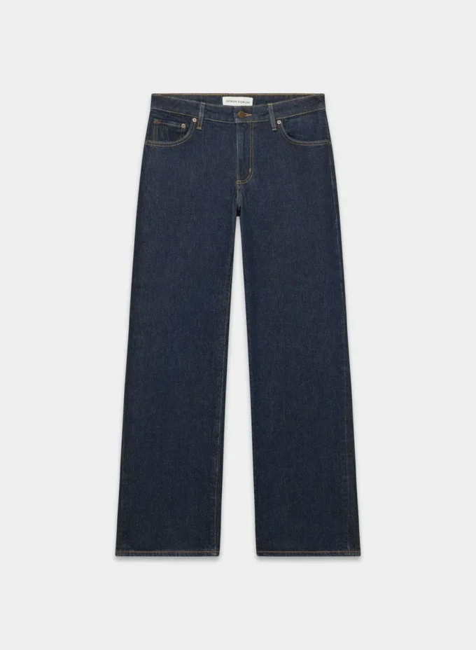 Denim Forum Salma Super Lo-rise Straight Jean Denim Forum Salma Super Lo-rise Straight Jean