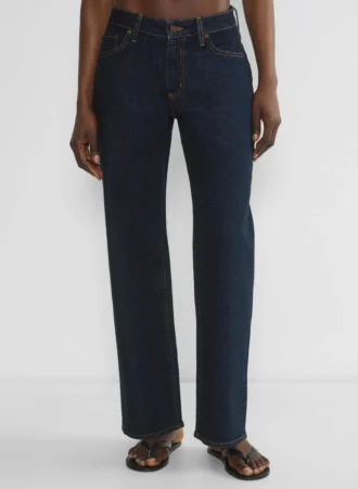 Denim Forum Salma Vaqueros holgados de talle superbajo y corte curvilíneo