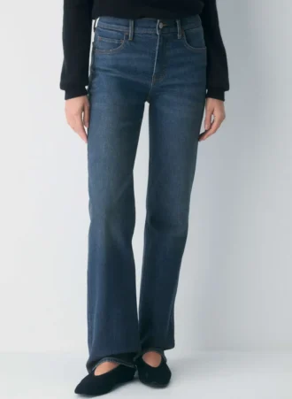 Denim Forum The ’90s Snatched Vaqueros rectos de talle medio Denim Forum The ’90s Snatched Vaqueros rectos de talle medio