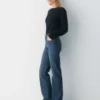 Denim Forum The ’90s Snatched Vaqueros rectos de talle medio Denim Forum The ’90s Snatched Vaqueros rectos de talle medio
