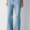 Denim Forum The Farrah Vaqueros anchos de talle bajo Denim Forum The Farrah Vaqueros anchos de talle bajo