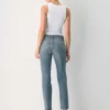 Denim Forum Tilda Vaqueros rectos de talle bajo y corte curvo Denim Forum Tilda Vaqueros rectos de talle bajo y corte curvo