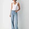 Denim Forum Vaqueros anchos de talle medio vintage de los 90 Denim Forum Vaqueros anchos de talle medio vintage de los 90