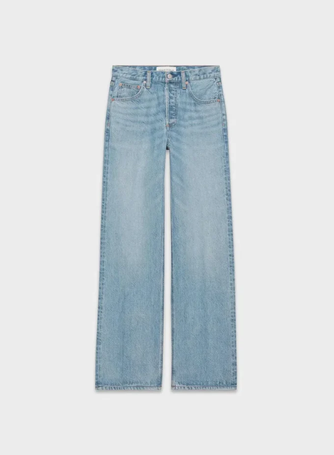 Denim Forum Vaqueros anchos de talle medio vintage de los 90 Denim Forum Vaqueros anchos de talle medio vintage de los 90