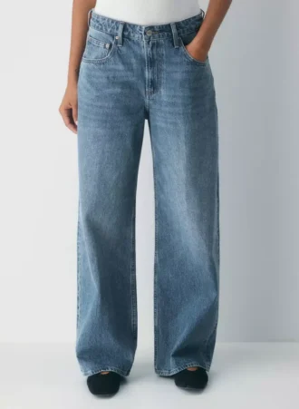 Denim Forum Vaqueros boyfriend holgados de talle bajo de los 90