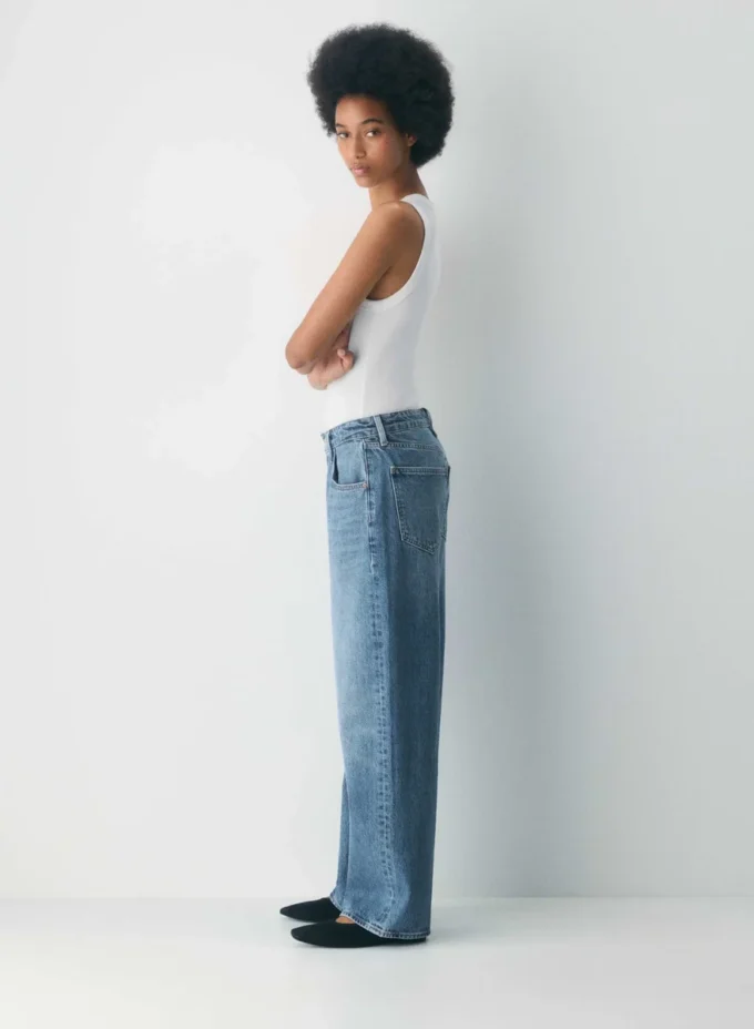 Denim Forum Vaqueros boyfriend holgados de talle bajo de los 90 Denim Forum Vaqueros boyfriend holgados de talle bajo de los 90