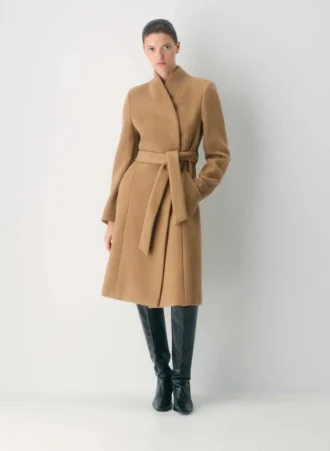 El abrigo Heirloom: suave lana y cachemira