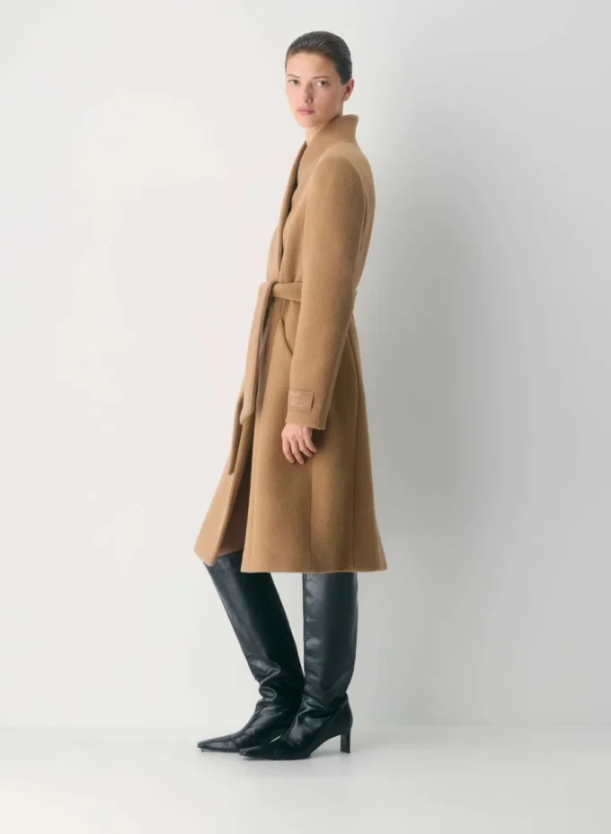 El abrigo Heirloom: suave lana y cachemira