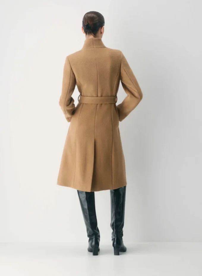 El abrigo Heirloom: suave lana y cachemira