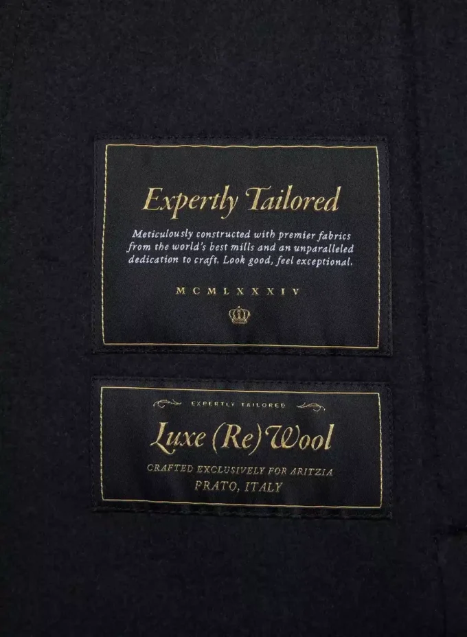 El único abrigo de doble cara: Luxe (Re)Wool El único abrigo de doble cara: Luxe (Re)Wool