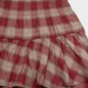 Falda pantalón de franela con volantes Falda pantalón de franela con volantes