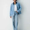 Foro sobre denim Vaqueros rectos de talle super bajo Nico Foro sobre denim Vaqueros rectos de talle super bajo Nico
