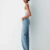 Foro sobre denim Vaqueros rectos de talle super bajo Nico Foro sobre denim Vaqueros rectos de talle super bajo Nico