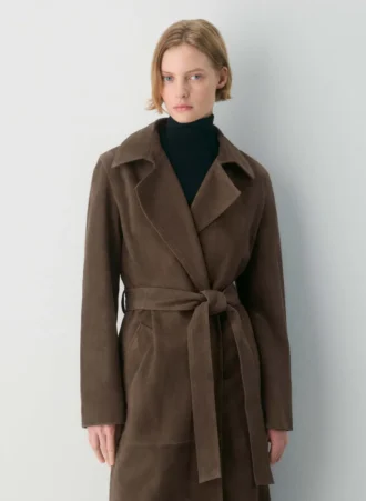 Gabardina de ante Silva