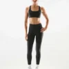GloTone™ Cheeky Leggings infinitos de talle alto y 66 cm de largo GloTone™ Cheeky Leggings infinitos de talle alto y 66 cm de largo