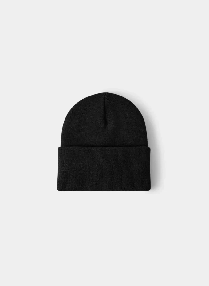 Gorro alto con vuelta