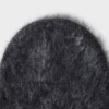 Gorro con puños de cachemira cepillada